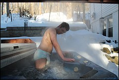 Diapers in the Hot Tub